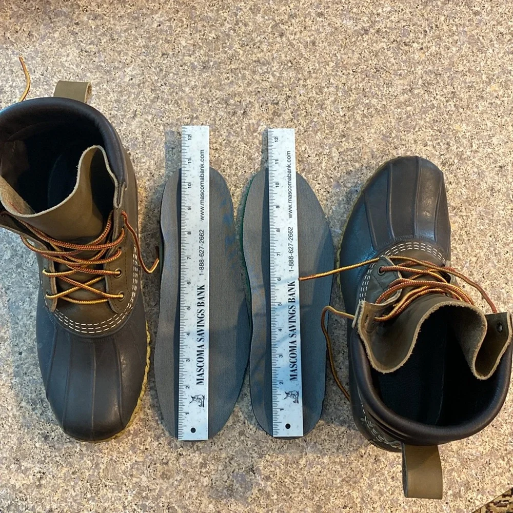 L.L. Bean Small Batch Bean Boots Men’s 8M 503049 Waterproof Lower FM